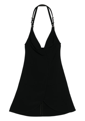 Courrèges Ellipse mini dress - Black