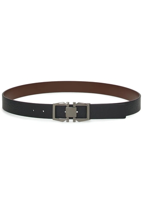 Ferragamo Gancini reversible belt - Black