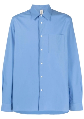 Another Aspect 3.0 organic-cotton shirt - Blue