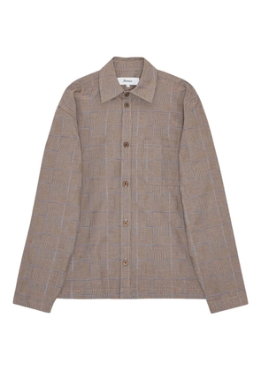 Palmes checked shirt - Brown