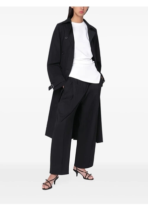 MARK KENLY DOMINO TAN double-breasted coat - Black