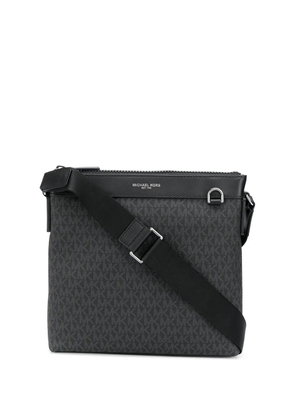 Michael Kors logo cross-body messenger bag - Black