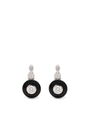 Selim Mouzannar 18kt white gold Mina diamond earrings - Silver