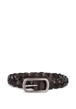 Weekend Max Mara braided-design belt - Brown