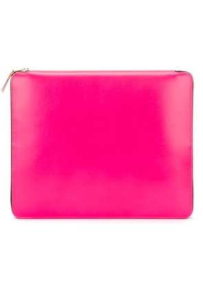 Comme Des Garçons Wallet New Super Fluo iPad case - Pink