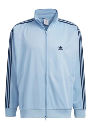 adidas logo-print zip-up track top - Blue