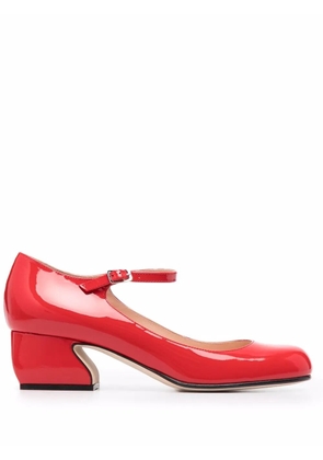Si Rossi Si Rossi patent-leather pumps - Red