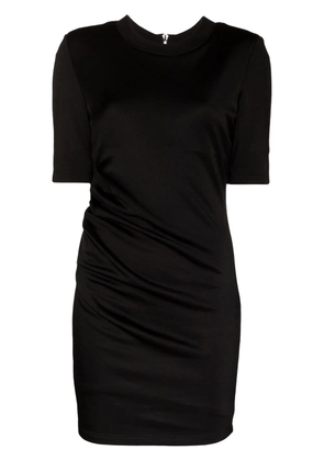 RTA round-neck short-sleeve mini dress - Black