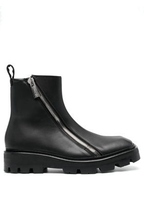 GmbH double-zip ankle boots - Black