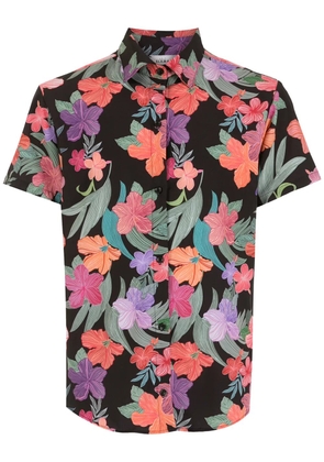 Amir Slama floral print shirt - Black