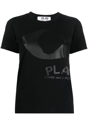 Comme Des Garçons Play eye print T-shirt - Black