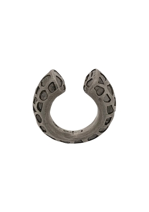 Parts of Four Druid open ring - Silver