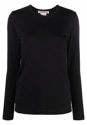 Comme Des Garçons panel-detail wool jumper - Black
