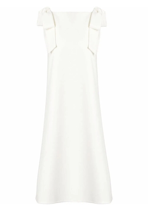 Carolina Herrera tie-strap shift dress - White