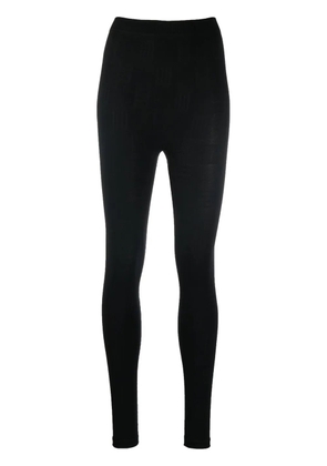 AMBUSH monogram high-waist leggings - Black
