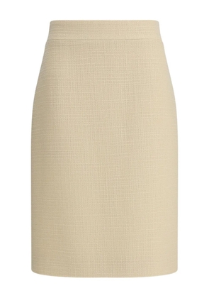 Valentino Garavani tweed pencil skirt - Neutrals