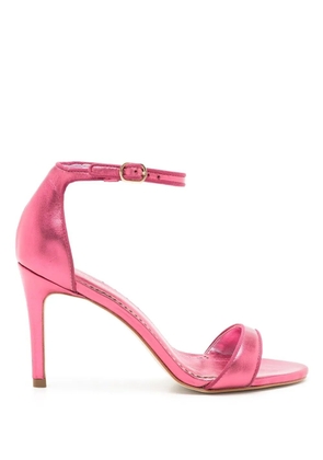 Sarah Chofakian Joy metallic 95mm sandals - Pink