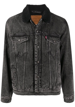 Levi's The Sherpa Type III trucker jacket - Black