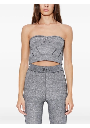 RTA bustier knitted top - Silver