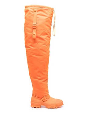 CamperLab padded knee-high boots - Orange