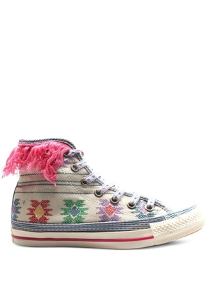 Converse fringe-detail sneakers - Neutrals