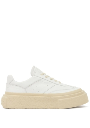 MM6 Maison Margiela Chunky Gambetta leather sneakers - White