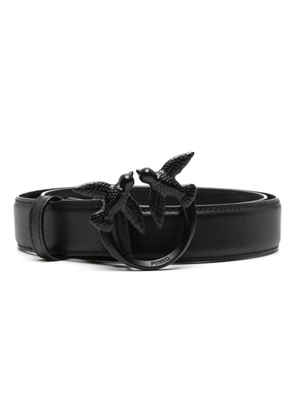 PINKO Love Berry leather belt - Black