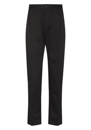 Dolce & Gabbana cropped tapered trousers - Black