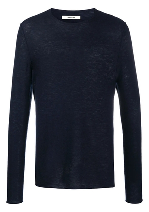 Zadig&Voltaire Teiss fine-knit sweater - Blue
