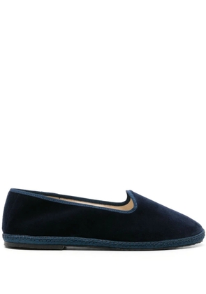 Scarosso William IV velvet loafers - Blue