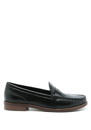 Sarah Chofakian Brighton leather loafers - Black