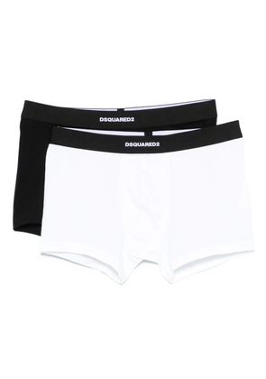 DSQUARED2 logo-waistband boxers (pack of two) - White