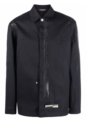 A-COLD-WALL* rubber-trim shirt - Black
