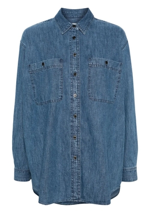MARANT ÉTOILE Verane button-up denim shirt - Blue