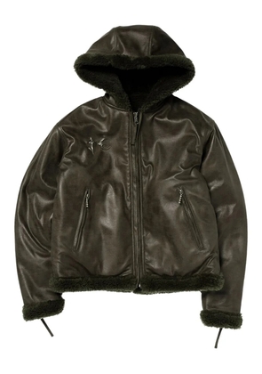 THUG CLUB reversible hooded jacket - Green