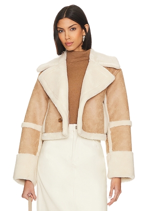 Tularosa Cindi Jacket in Brown. Size S. Also in L, XL.