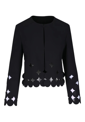 Akris Punto cut-out cropped jacket - Black