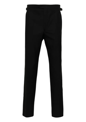 FURSAC wool-faille tuxedo trousers - Black