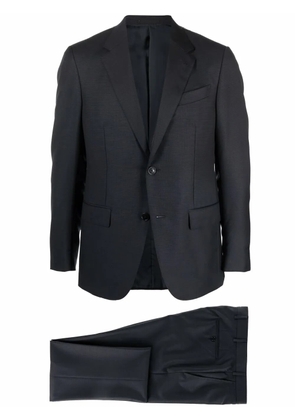 Zegna single-breasted two-piece suit - Black