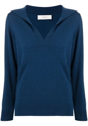 Pringle of Scotland Polo-style jumper - Blue