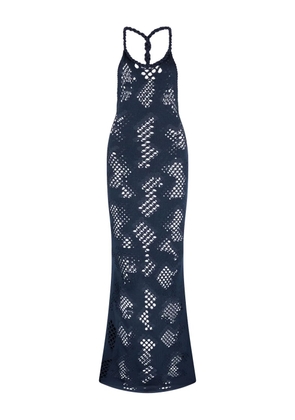 Roberto Cavalli sleeveless dress - Blue