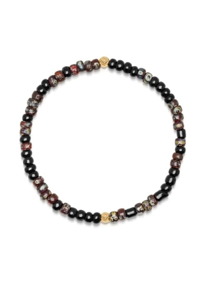 Nialaya Jewelry Japanese Miyuki beaded bracelet - Black