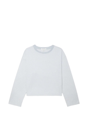 rag & bone striped long-sleeve top - White