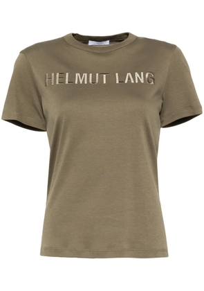 Helmut Lang slim logo T-shirt - Neutrals