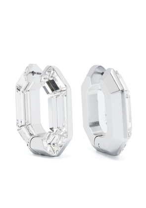 Swarovski Lucent hoop earrings - Silver
