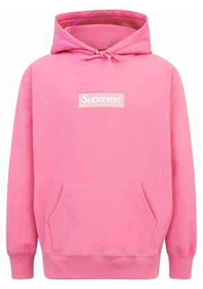 Supreme Box Logo drawstring hoodie - Pink