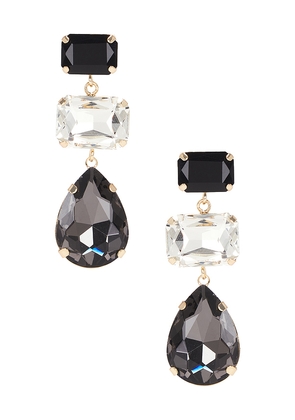 petit moments Alexi Earrings in Grey.