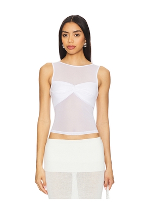 Runaway The Label Meila Top in White. Size L. Also in XXL.