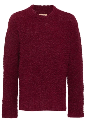 Uma Wang long-sleeved jumper - Red