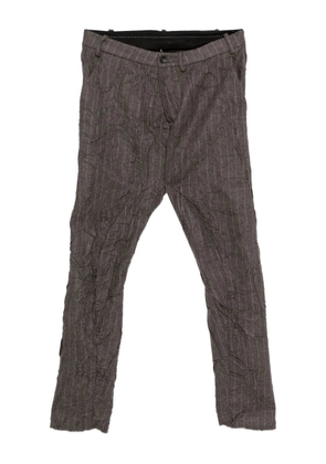 Masnada striped pants - Grey